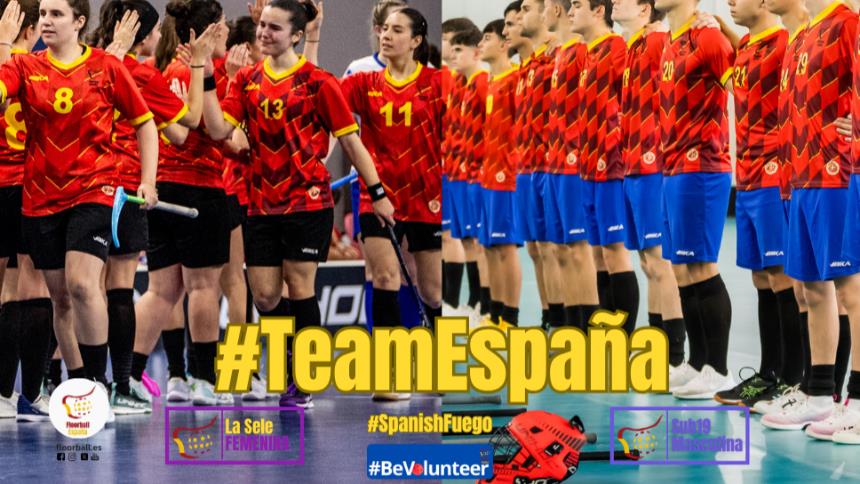 Convocatoria Selección Femenina y Sub19 masculina el 11 y 12 octubre: #TeamEspaña